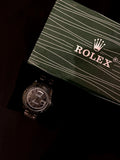 Rolex Day Date All Black Edition Stainless Steel Watch