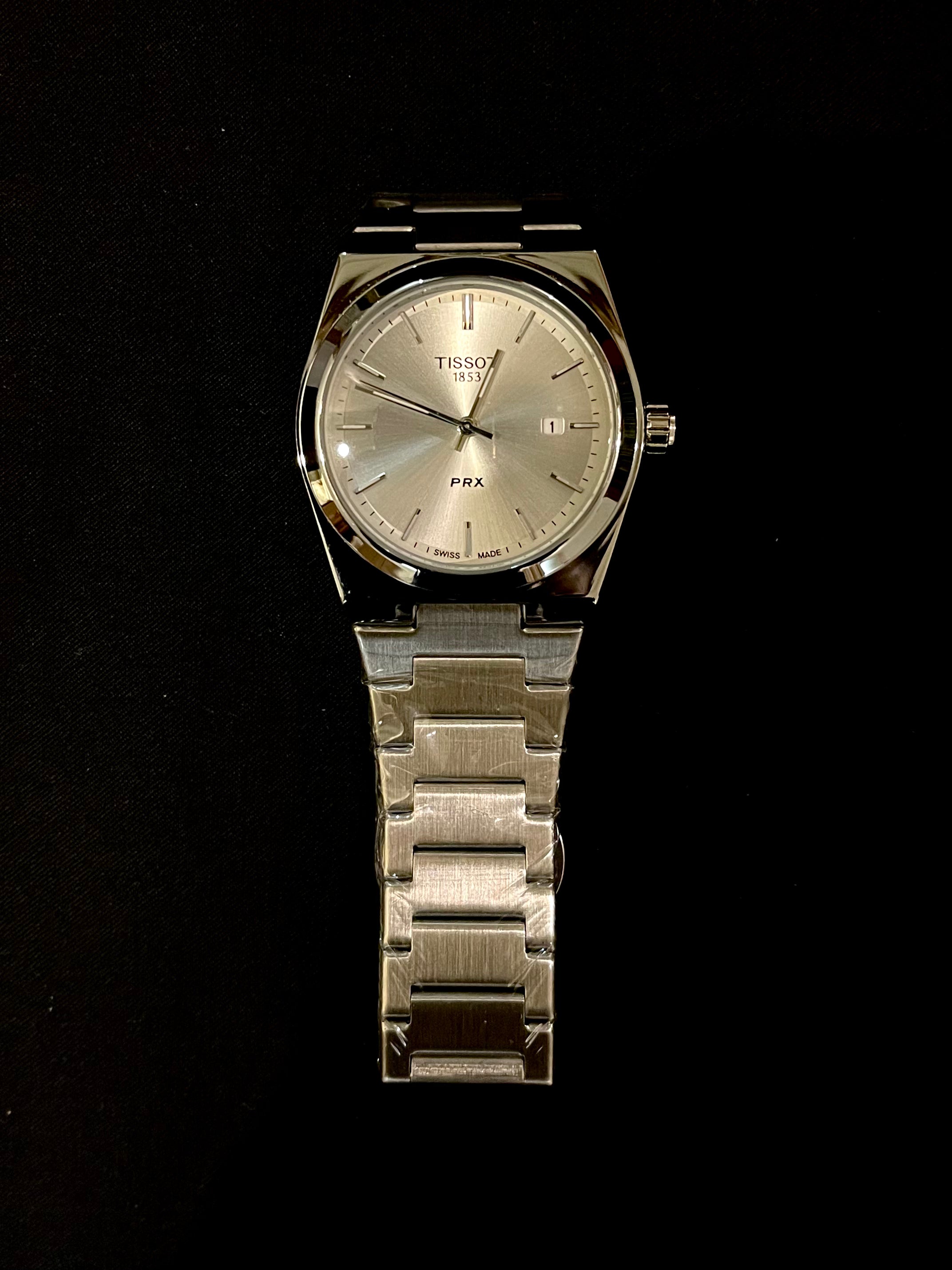 Tissot PRX Off White Dial Stainless Steel Watch