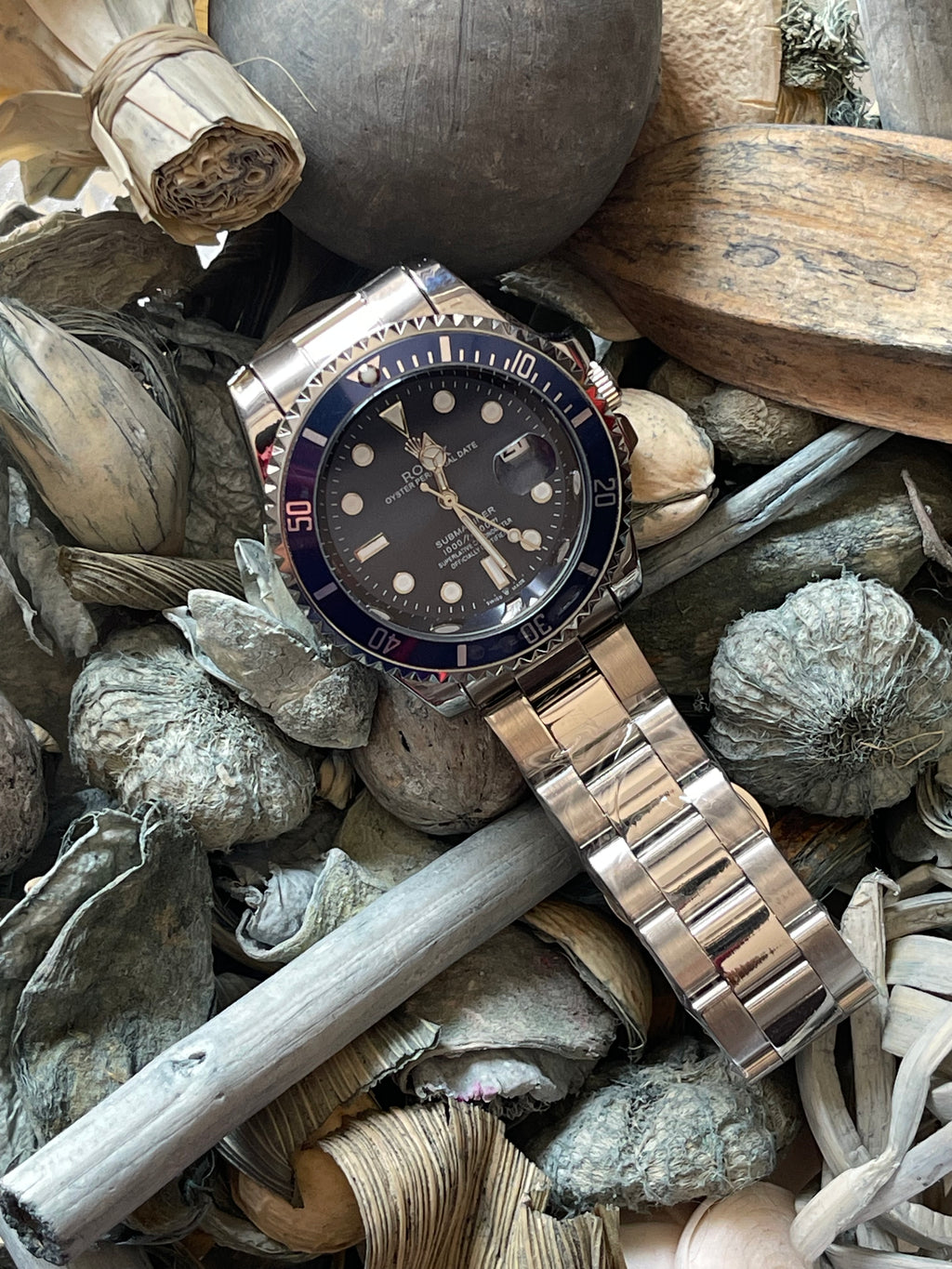 Rolex Submariner – Royal Blue Dial Stainless Steel Watch