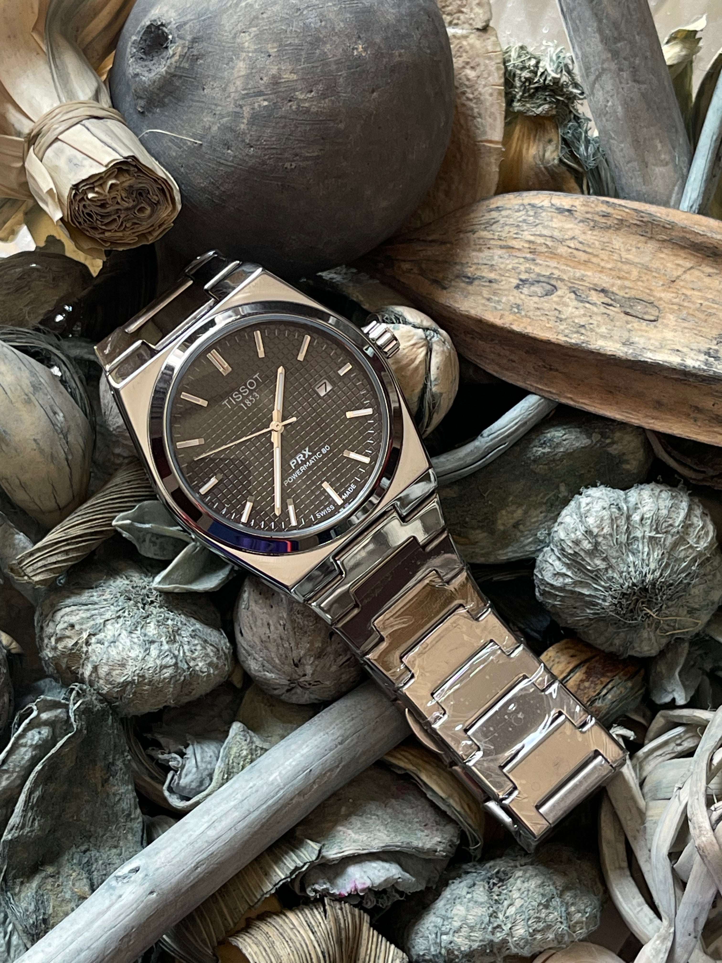 Tissot PRX – Black Dial Stainless Steel Semi Automatic
