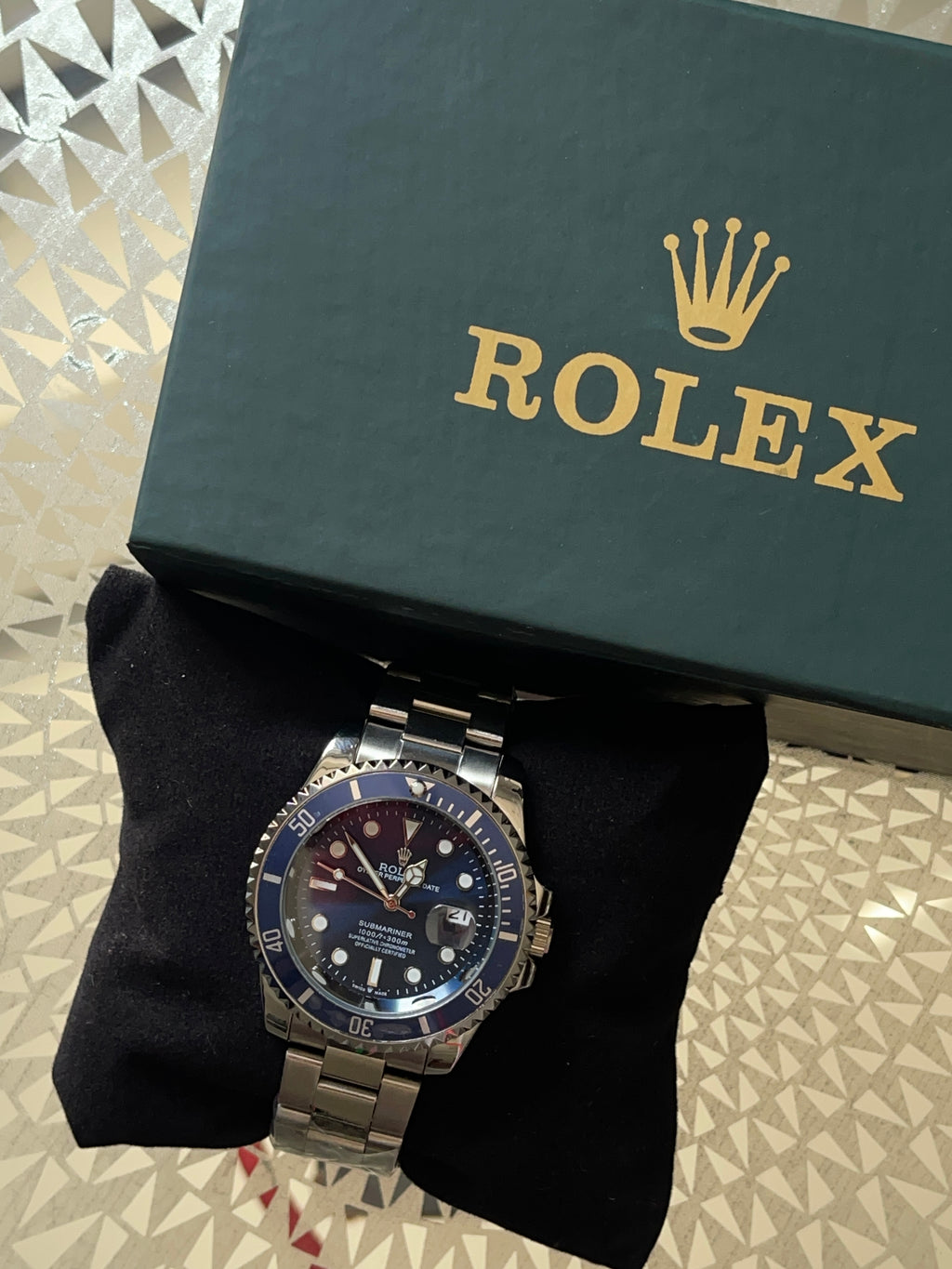 Rolex Submariner – Royal Blue Dial Stainless Steel Watch
