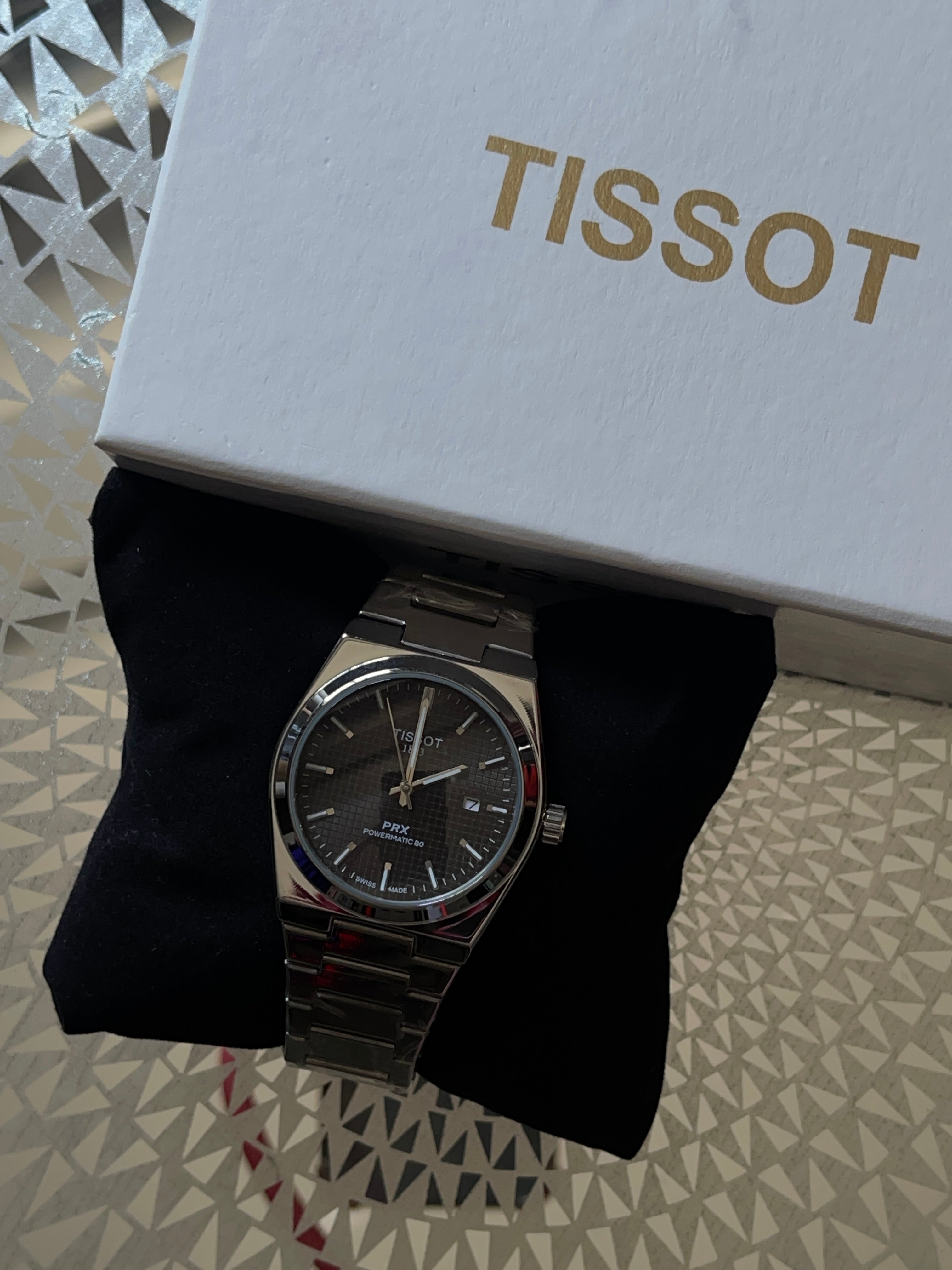 Tissot PRX – Black Dial Stainless Steel Semi Automatic