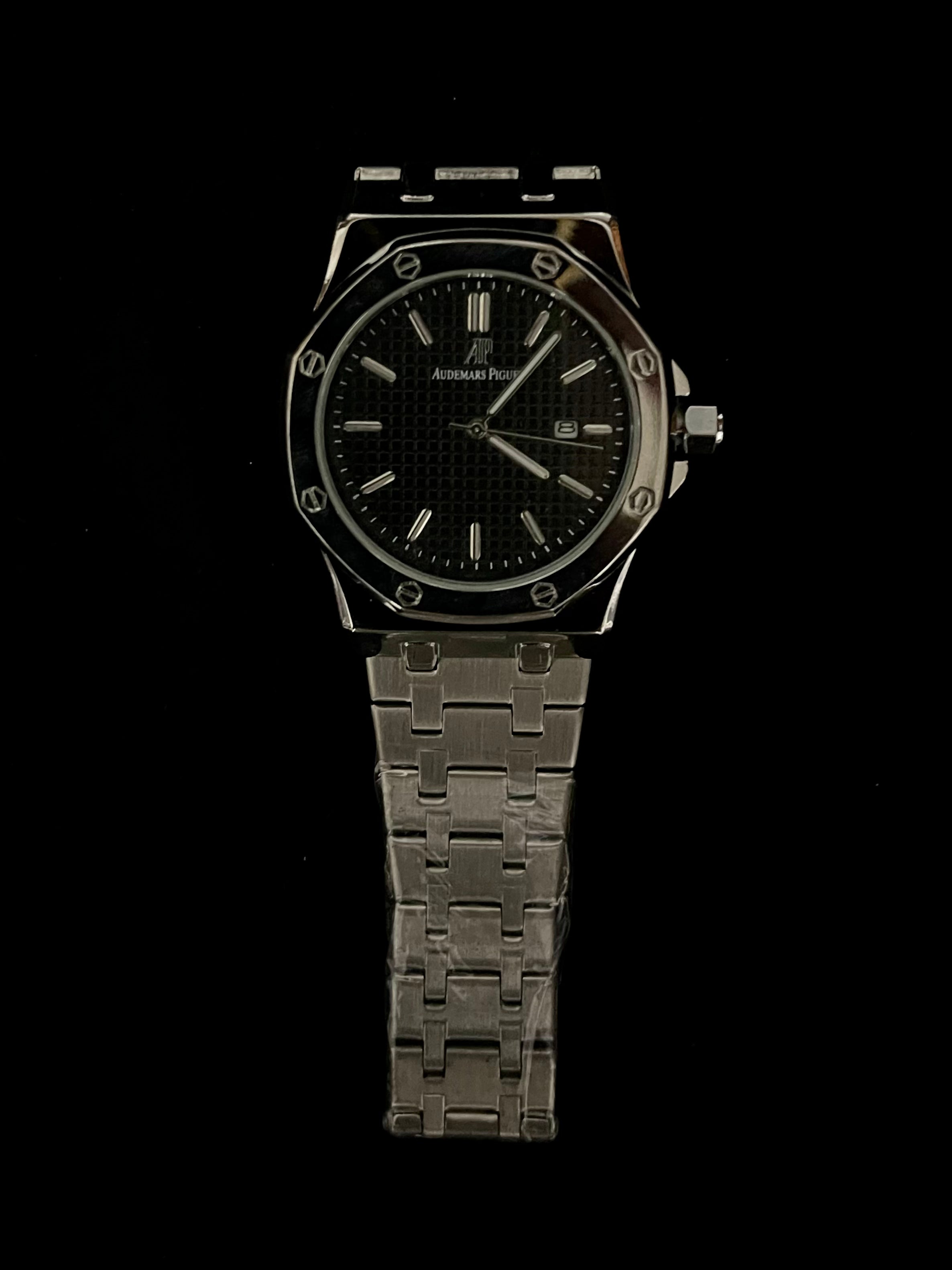 Audemars Piguet Royal Oak Black Dial Stainless Steel Watch