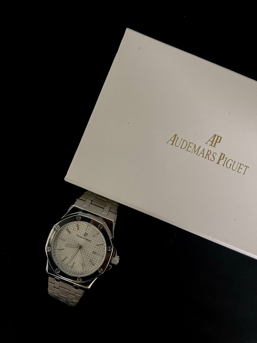 Audemars Piguet Royal Oak White Dial Stainless Watch