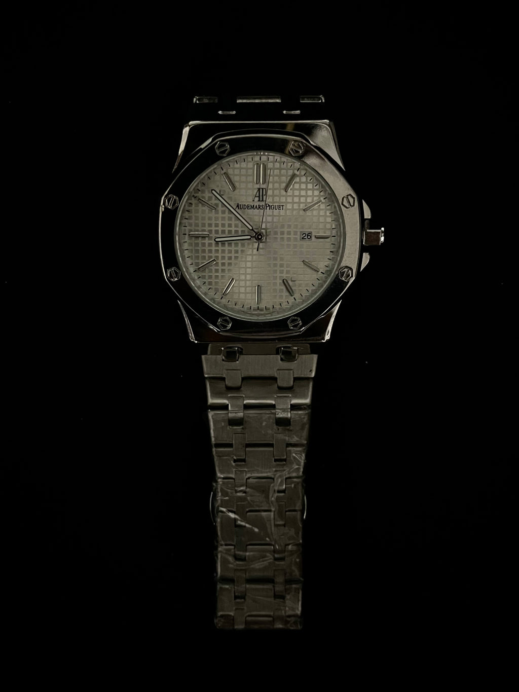 Audemars Piguet Royal Oak White Dial Stainless Watch