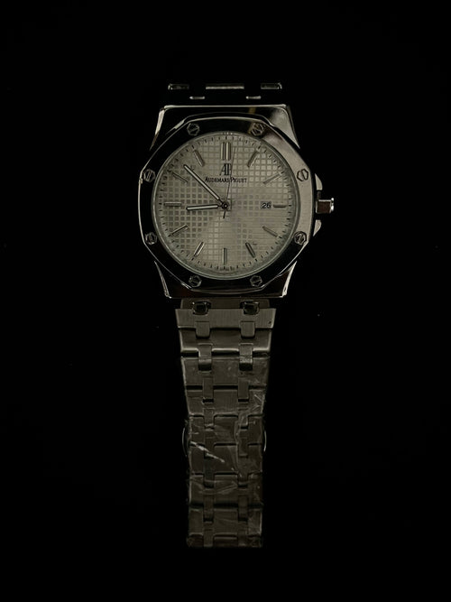 Audemars Piguet Royal Oak White Dial Stainless Watch
