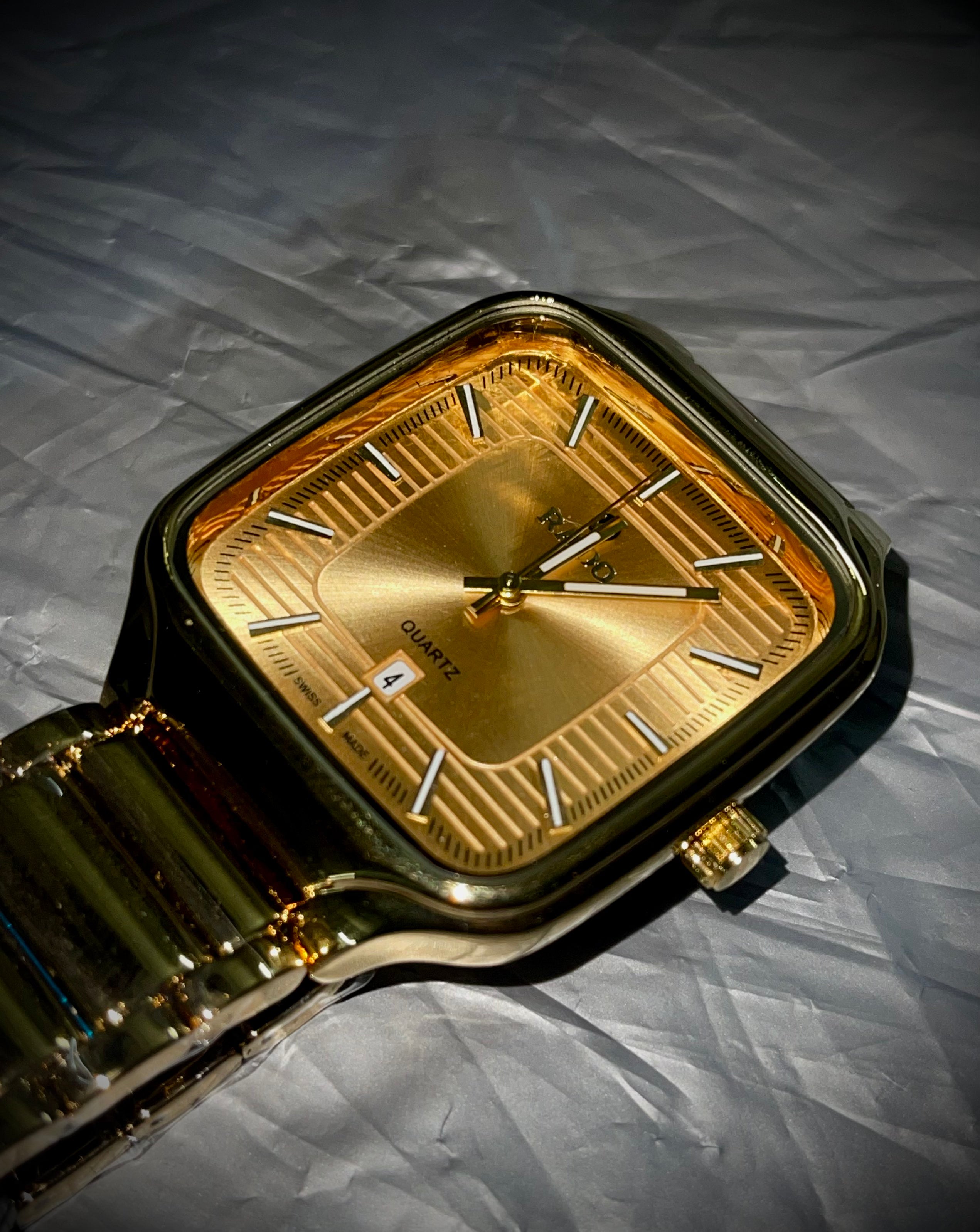 Rado Ceramic GOLD Stainless Steel Watch