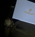 Hublot Classic Fussion Black Dial – Leather Strap Edition