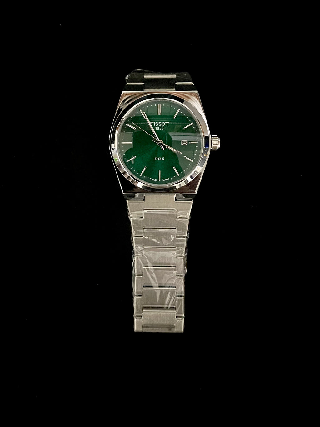 Tissot PRX Green Dial Stainless Steel Watch