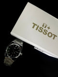 Tissot PRX Black Dial Stainless Steel Watch