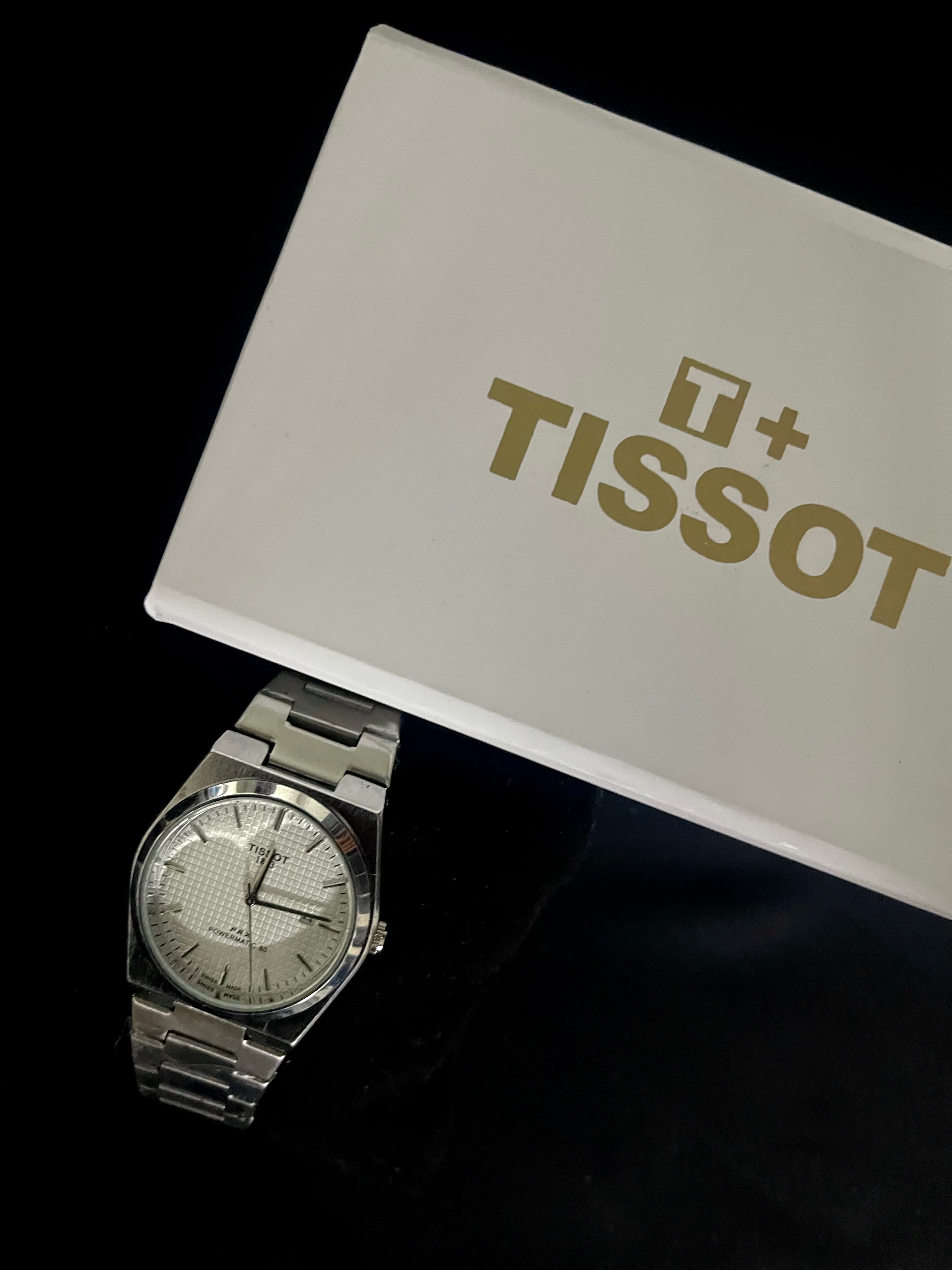 Tissot PRX White Dial Stainless Steel Watch